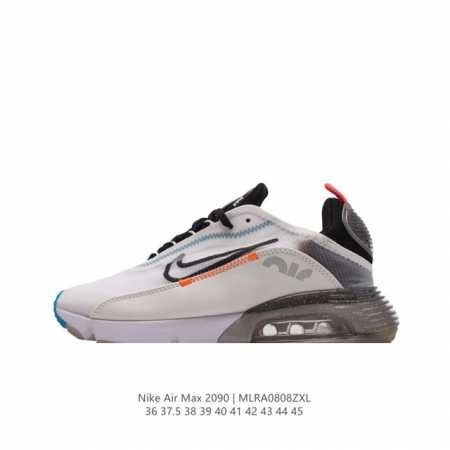 nike nike Air Max 2090 White Black Red Deep Cw 0 36 37.5 38 39 40 41 42 43 44 45 - Click Image to Close