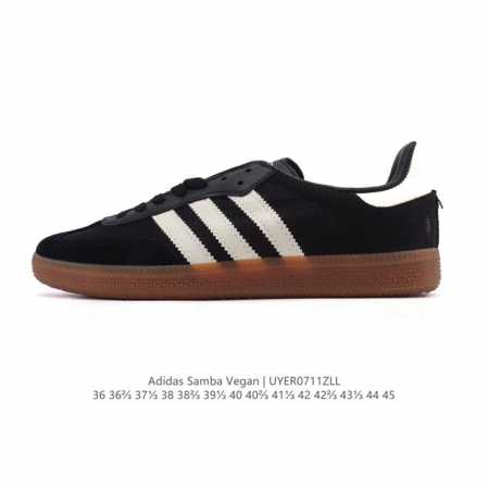 Genuine Adidas Adidas men's and women's sports shoes, clover Sambavegan casual - Click Image to Close
