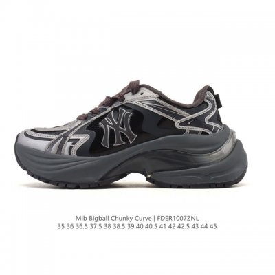 Company-grade MLB Bigball Chunky Curve New York Yankees Thick-Soled Chunky Curve