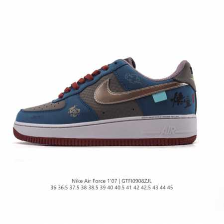 New Af1 Nike Air Force 1 '07 Low, a versatile sneaker with a thick, cushioned s - Click Image to Close