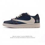 Genuine Nike Air Jordan 1 Low Og Sp Military Blue Aj1 Joe 1 Reverse Hook 2025 Ne