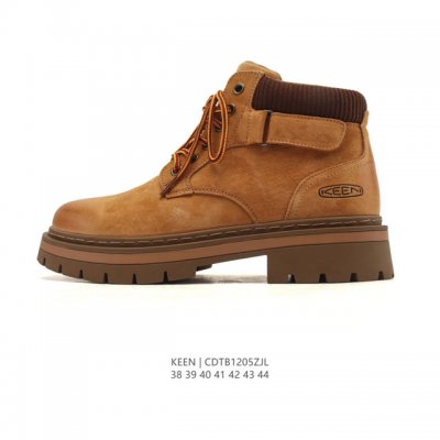 New Factory Grade Keen Versatile Mid-Calf Lace-up Round Toe Martin Boots Keen Ut