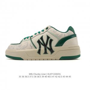 Mlb Chunky Liner Mid, a popular high-end streetwear brand shoe. This lightweight