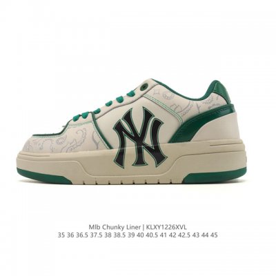 Mlb Chunky Liner Mid, a popular high-end streetwear brand shoe. This lightweight