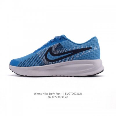 Nike Official Defy Run 1 Women's Training Shoes Breathable Cushioning Fitness Sh