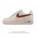 Authentic Nike Air Force 1 '07 Low, a versatile, low-top, thick-soled, height-en