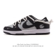 Nike Dunk Low Retro sneakers feature deconstructed double laces. A classic '80s