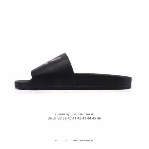 Exclusive, authentic Givenchy 2025 summer new style slippers. High-end, trendy,