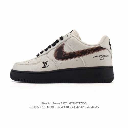 a company-grade Nike Air Force 1 '07 Low, a Louis Vuitton collaboration with a t