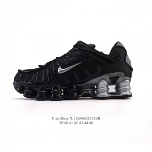 Nike Shox Tl Men's Sports Shoes Thick-Soled And High-Heeled Dad Shoes Take Mecha