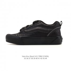 Vans Knu-Skool Vr3 Lx loafers with leather upper. The Campbell's Julian series l