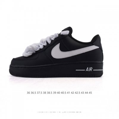 Nike Air Force 1 '07 Air Force One thick twisted bright laces with wide laces de