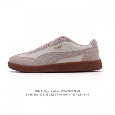 Special Offer Puma Beige Dexterity Shoes Retro Casual Sports Shoes Liga Leather