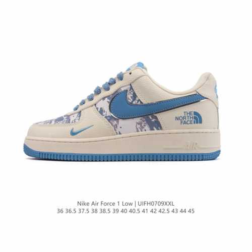 Company-level Af1 Nike Air Force 1 '07 Low Air Force One white shoes with thick