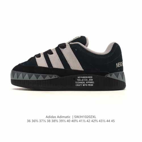 Adidas Adimatic Mattici series men's and women's low-top retro shark bread shoe,