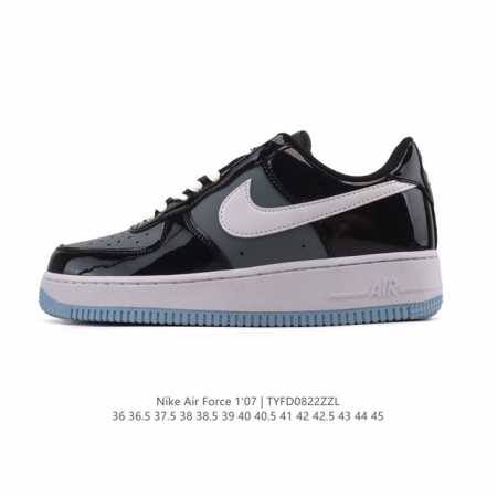Nike Air Force 1 Low patent leather upper Air Force One low-top sports casual s - Click Image to Close