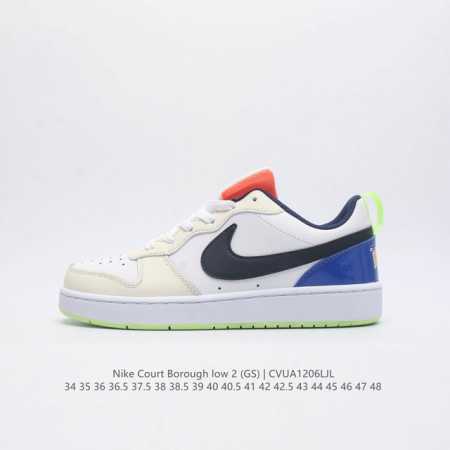 Nike Court Borough Low 2 GS BQ5448-110 34 35 36 36.5 37.5 38 38.5 39 40 40.5 41 - Click Image to Close