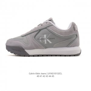 Company Grade Calvin Klein Street Low-Top Sporty Retro Sneakers Calvin Klein Jea