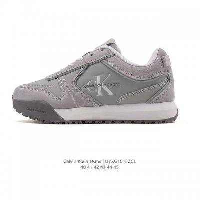 Company Grade Calvin Klein Street Low-Top Sporty Retro Sneakers Calvin Klein Jea