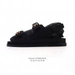 Special Price Original Price 290 Yuan Chanel Logo Velcro Flat Casual Sandals Man