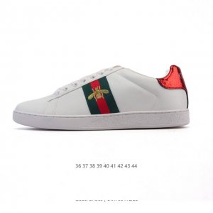 Corporate Gucci White Shoes Gucci Luxury Men's And Women's Sports Shoes Embroide