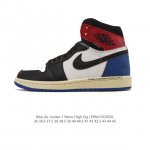 Nike Air Jordan 1 Mid Men's and Women's Basketball Shoes, Stylish and Lightweigh