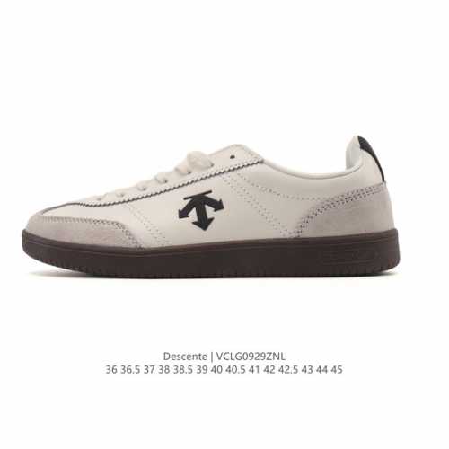 New company-grade Descente Cron Racer casual sneakers, available for both men a