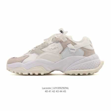 Corporate-grade Lacoste fashionable outdoor casual series sneakers, thick-soled - Click Image to Close