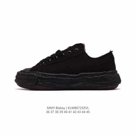 Mmy Blakey mmy Maison Mihara Yasuhiro Original Sole Canvas Low mmy blakey Mmy B - Click Image to Close