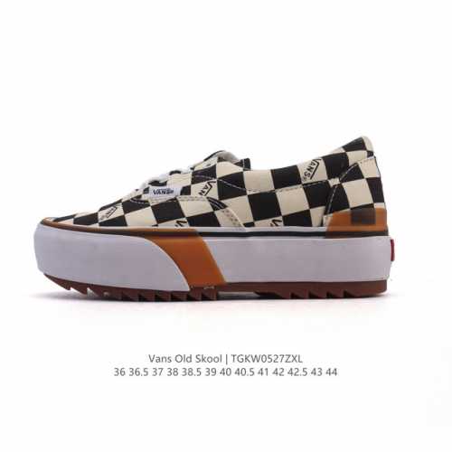 Vans Og Oid Skool Is A Versatile Low-Top Casual Sports Skateboard Shoe With A Ch