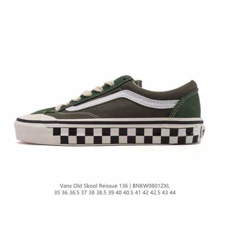 Vans Vans official synchronization Style 136 Decon Vr3 SF G-Dragon checkerboard - Click Image to Close