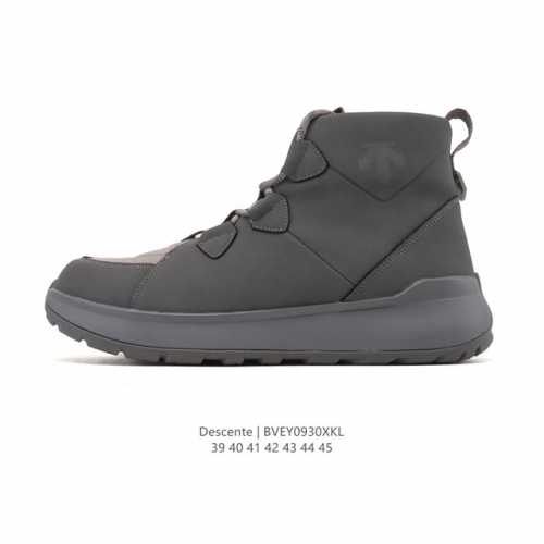 Company Grade Descente Polestar Mid Sports Casual Men's and Women's Wear-Resista