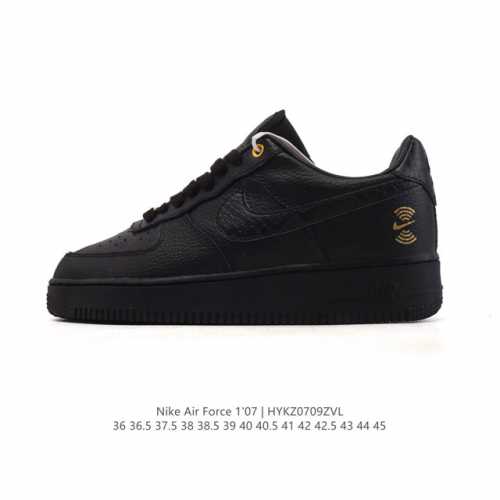 Company-level Af1 Nike Air Force 1 '07 Low Air Force One white shoes with thick