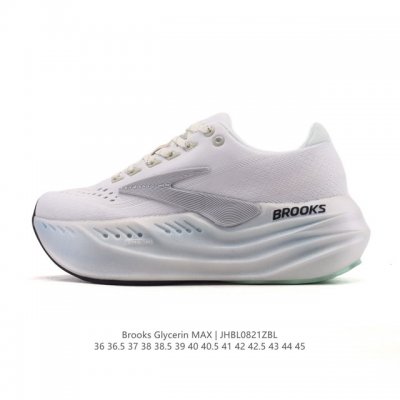 New, company-grade Brooks Glycerin Max: A comfortable, height-boosting shoe! Th