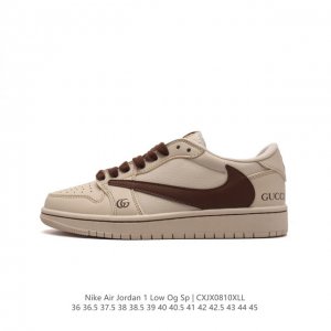 aj1 travis Scott X Air Jordan 1 Reverse Mocha Aj1 1 Ts :Qy0168-996 :36 36.5 37