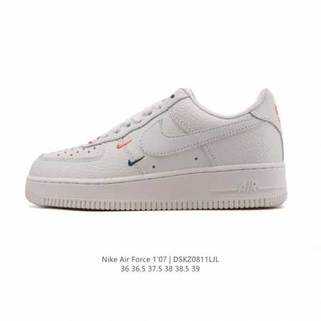 Nike Air Force 1 '07 Low Air Force One white cushioned sneakers, a 2025 model w - Click Image to Close