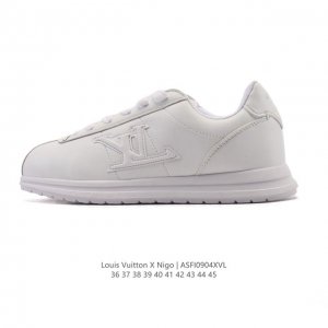 New arrival: Louis Vuitton x Nigo Buttersoft FW25 round-toe lace-up low-top cas