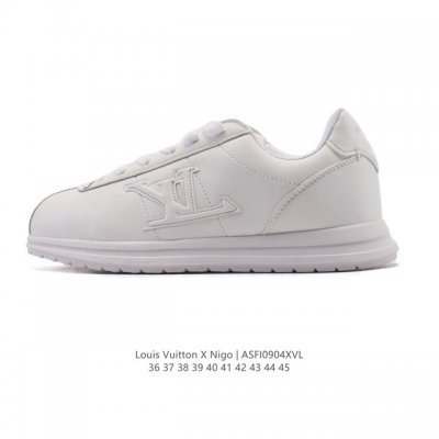 New arrival: Louis Vuitton x Nigo Buttersoft FW25 round-toe lace-up low-top cas