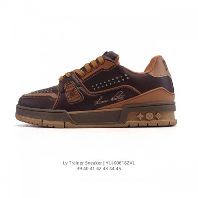 Louis Vuitton Lv Louis Vuitton sneakers, fashionable sports shoes, trendy thick-