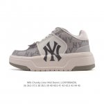 Mlb Chunky Liner Mid, a popular senior shoe, is a lightweight, thick-soled, vers