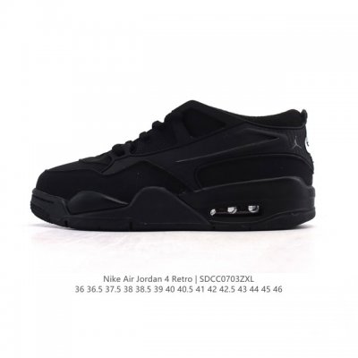 Nike Air Jordan 4 Retro Og Michael Jordan Aj4 generation Joe 4 low-top retro ca