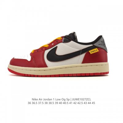 Nike Air Jordan 1 Low AJ1, a low-top retro-style casual basketball shoe. Inspire