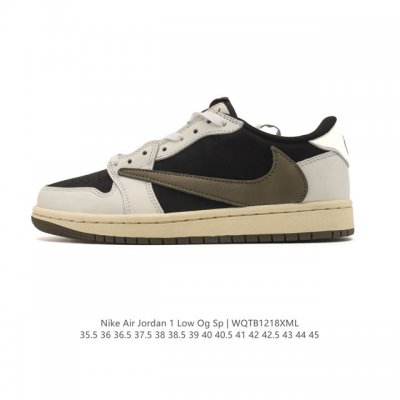 Company-grade Nike Air Jordan 1 Low Og Sp Military Blue AJ1 Jordan 1 Reverse Swo