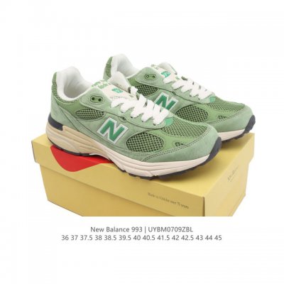 Company-level Newbalance New Balance 993 series American-made dad shoes Preside
