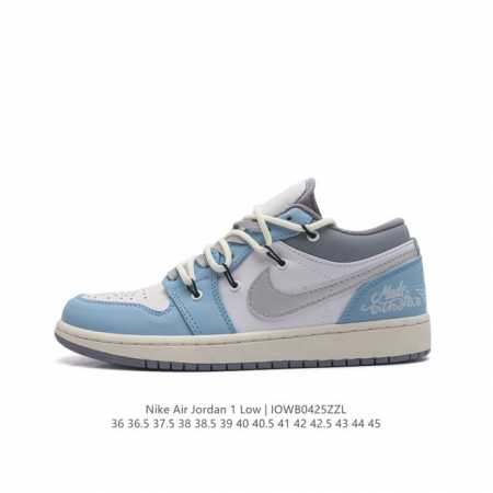 Nike sole nike Air Jordan 1 Low Gs White Black Phosphor Aj1 553558 36 36.5 37.5 - Click Image to Close