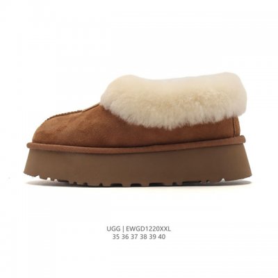 Company-grade Ugg snow boots with a large fur collar! A must-have for autumn and
