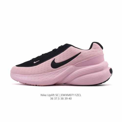 New Nike Uplift Sc 2025 Summer New Sports Running Shoes Thick-soled Height-enha