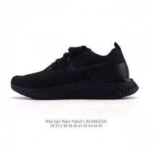 New Nike Epic React Flyknit foam particle woven cushioning casual shoes mesh sho
