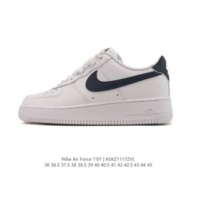 Nike Air Force 1 '07 Low. A versatile, platform, low-top, casual athletic shoe