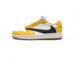 travis Scott X Air Jordan 1 Low Aj1 1 Ts Prime Asia Dz4137-700 36-40 Swdr0112Zm